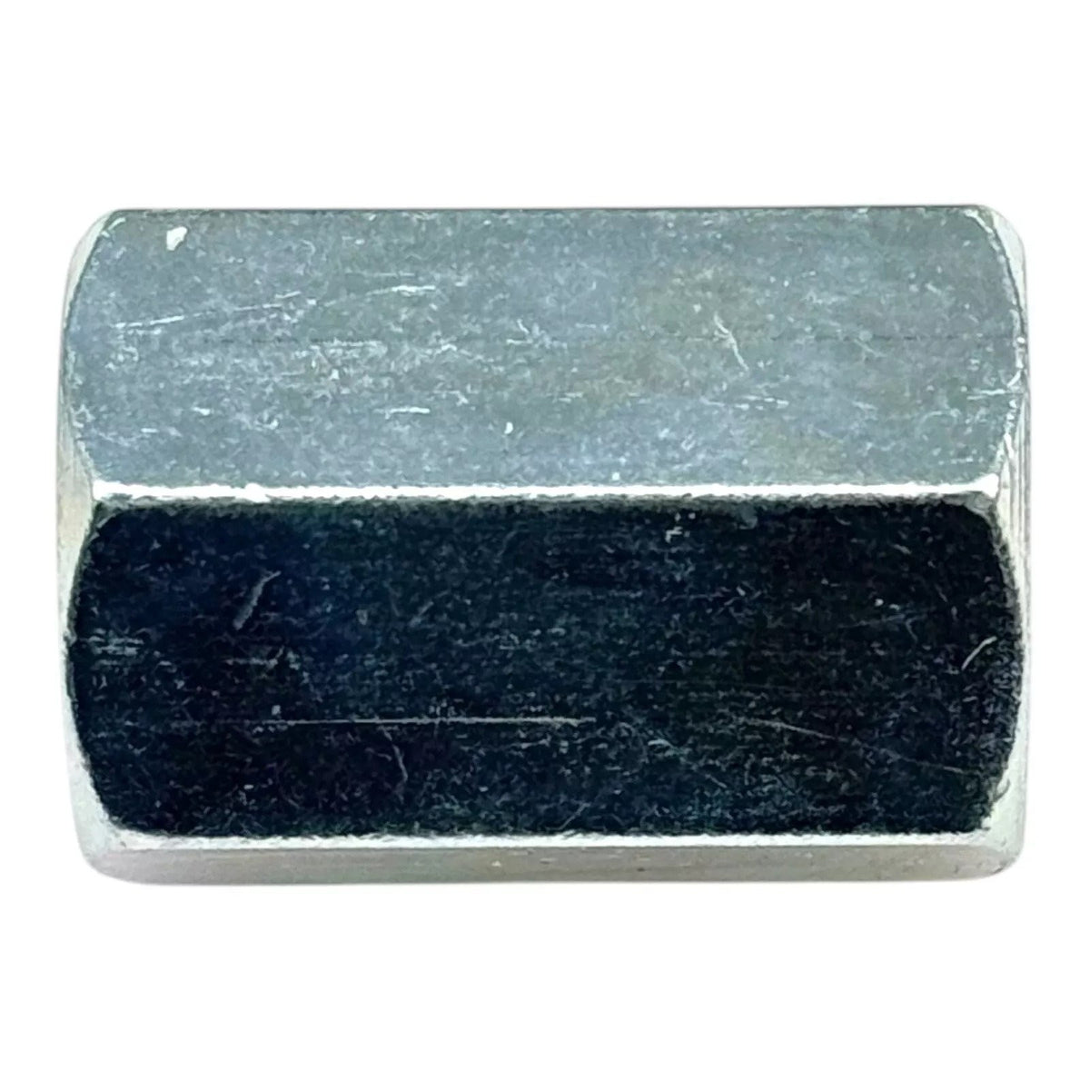 Gewindenippel Doppelnippel 1/4" Zoll IG Adapter Edelstahl silber außen 6 Kant5