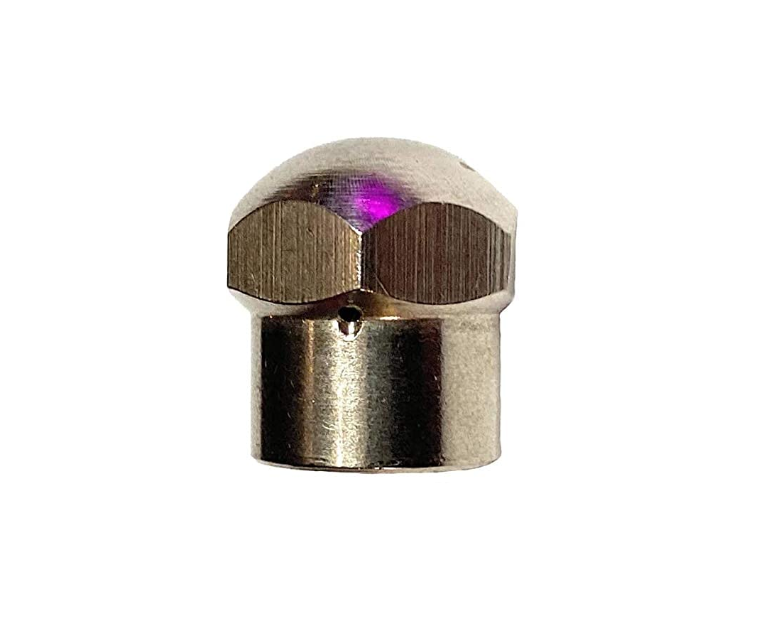 Rohrreinigungsdüse für Kärcher WAP Alto Kränzle uvm. starr 3 Bohrungen 1/8" IG