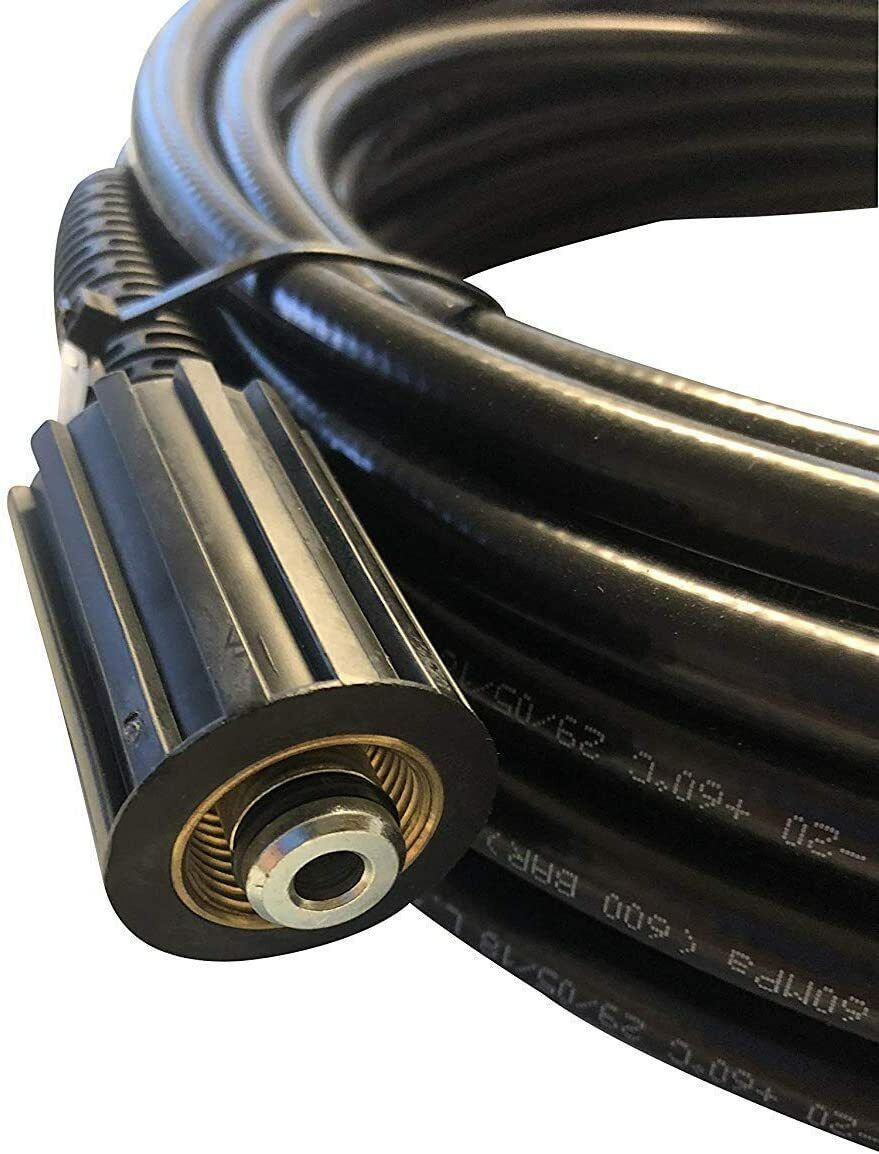 8m Rohrreinigungsschlauch für Kärcher Kränzle + Bajonett Adapter Kupplung Düsen