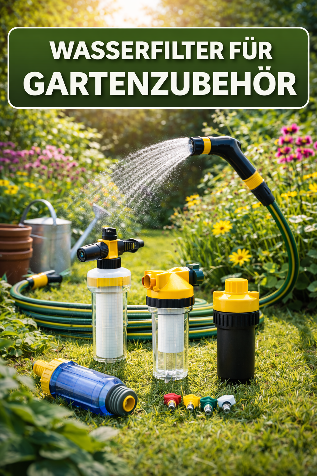 Wasserfilter für Gartenzubehör