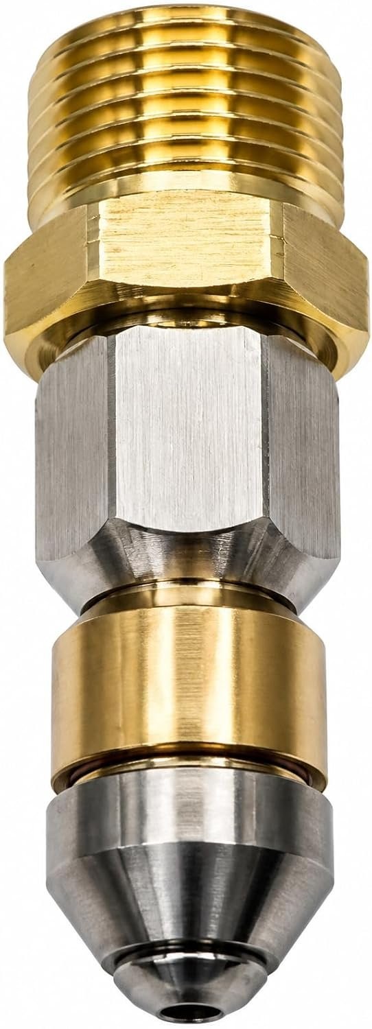 Rohrreinigungsdüse rotierend M22 x1,5 AG für Kärcher & Kränzle Hochdruckreiniger13