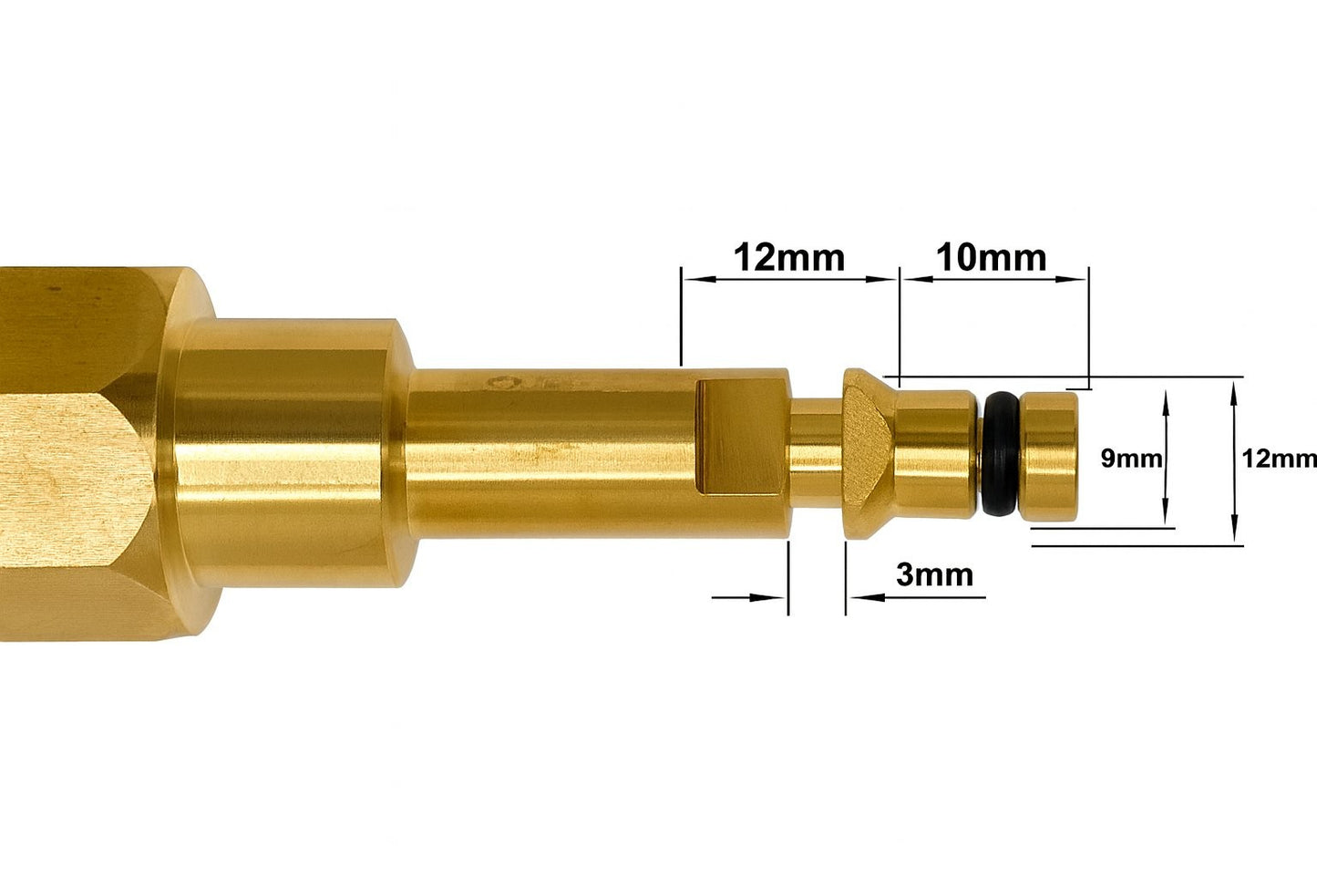 Adapter für Kärcher Quick Connect M22 IG Schnellkupplung Messing drehbar 360°2