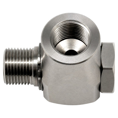 Hochdruck 360° Drehgelenk Edelstahl 3/8 Zoll IG AG Winkelstück 400 Bar 90°C2