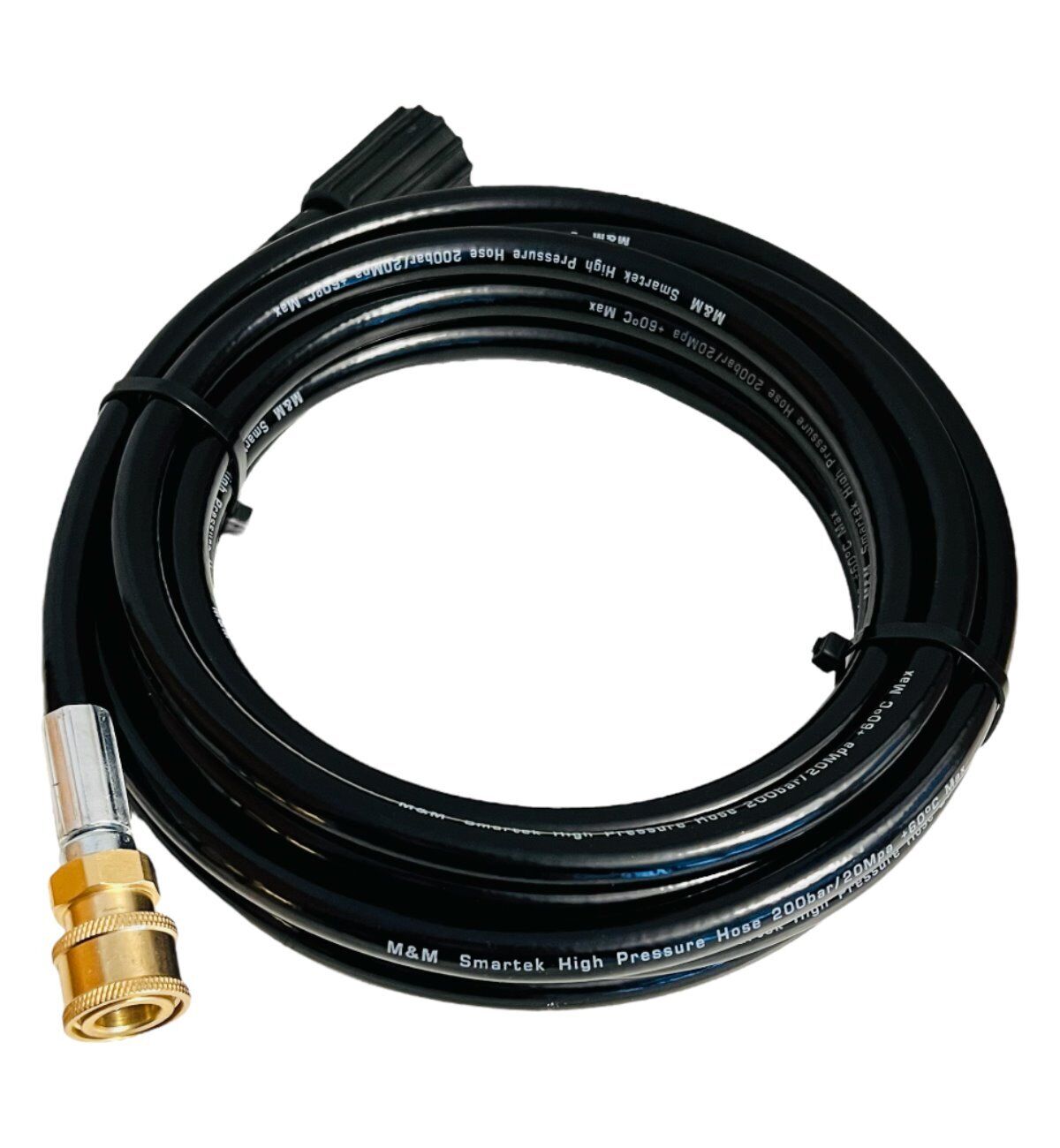 10m Rohrreinigungsschlauch M22 IG auf 1/4" Schnellkupplung für + Düsen