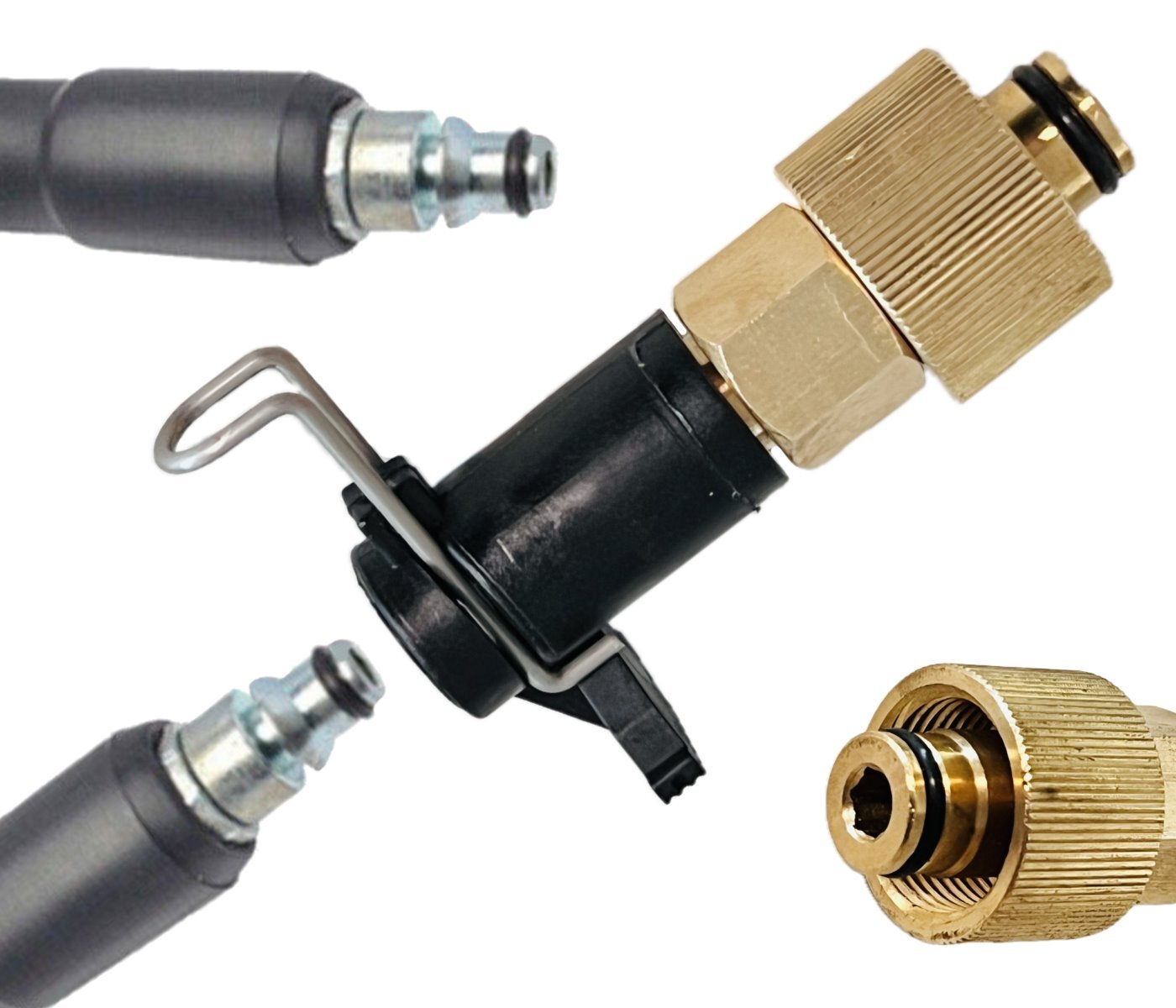 Hochdruck Schlauchadapter für Kärcher TR22 IG EasyLock auf Bosch Home & Garden0