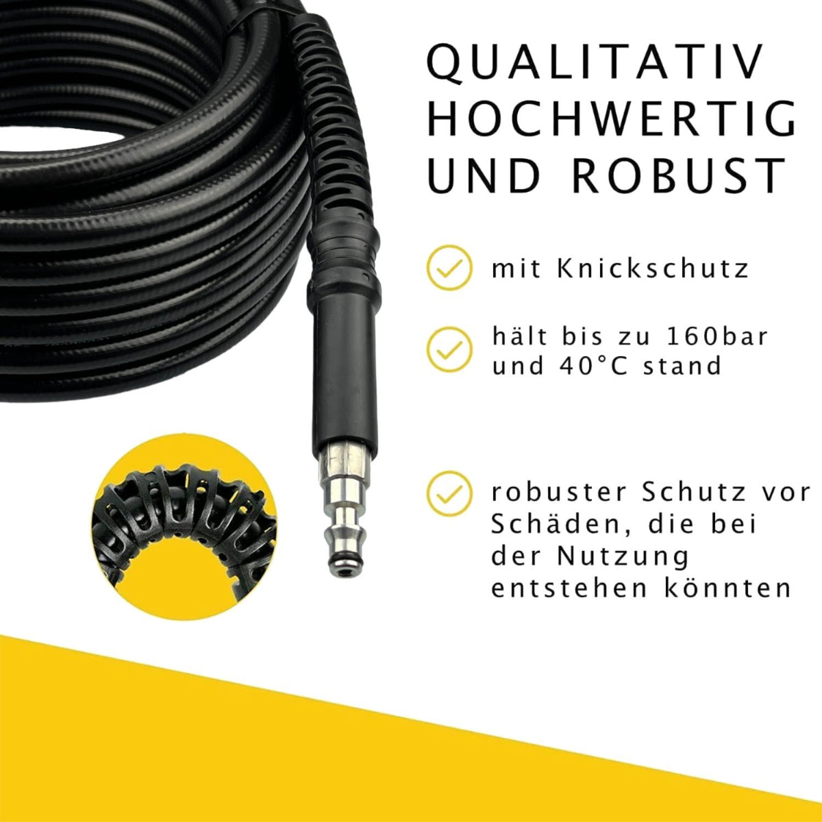 15m Hochdruckschlauch Verlängerung Lavor HD Reiniger Quick Connect beidseitig1