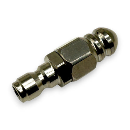 Rohrreinigungsdüse 1/4" 6x hinten 1x vorne Schnellkupplung AG Schnellkupplung5