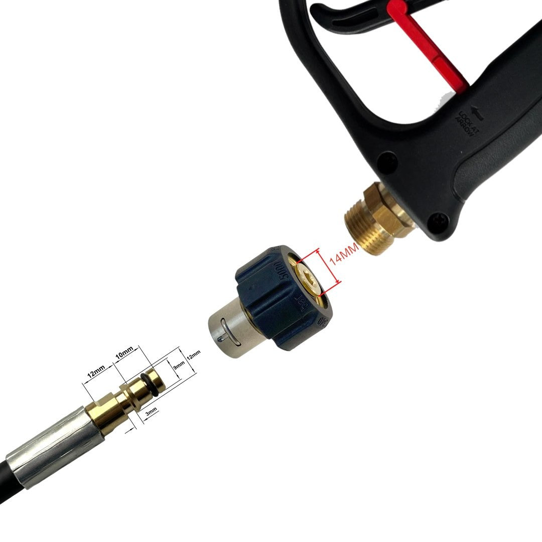 M22 Drehadapter Adapter Click für Kärcher K2 K7 Hochdruckreiniger Kupplung1