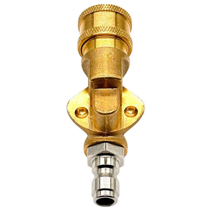 1/4" Schnellkupplung Schwenkkupplung Drehbar 180° Messing 4500 PSI HD Kupplung7