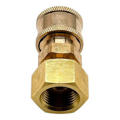 Hochdruck Adapter für HD Reiniger M18 x1,5 IG auf 1/4" Schnellkupplung Buchse5
