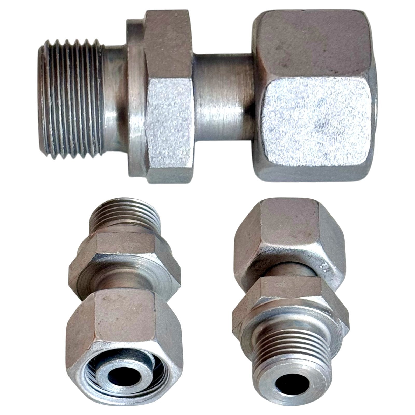 Adapter Gewinde M18 x1,5 IG auf 3/8" Zoll AG Hochdruck Verbinder Nippel Zubehör0
