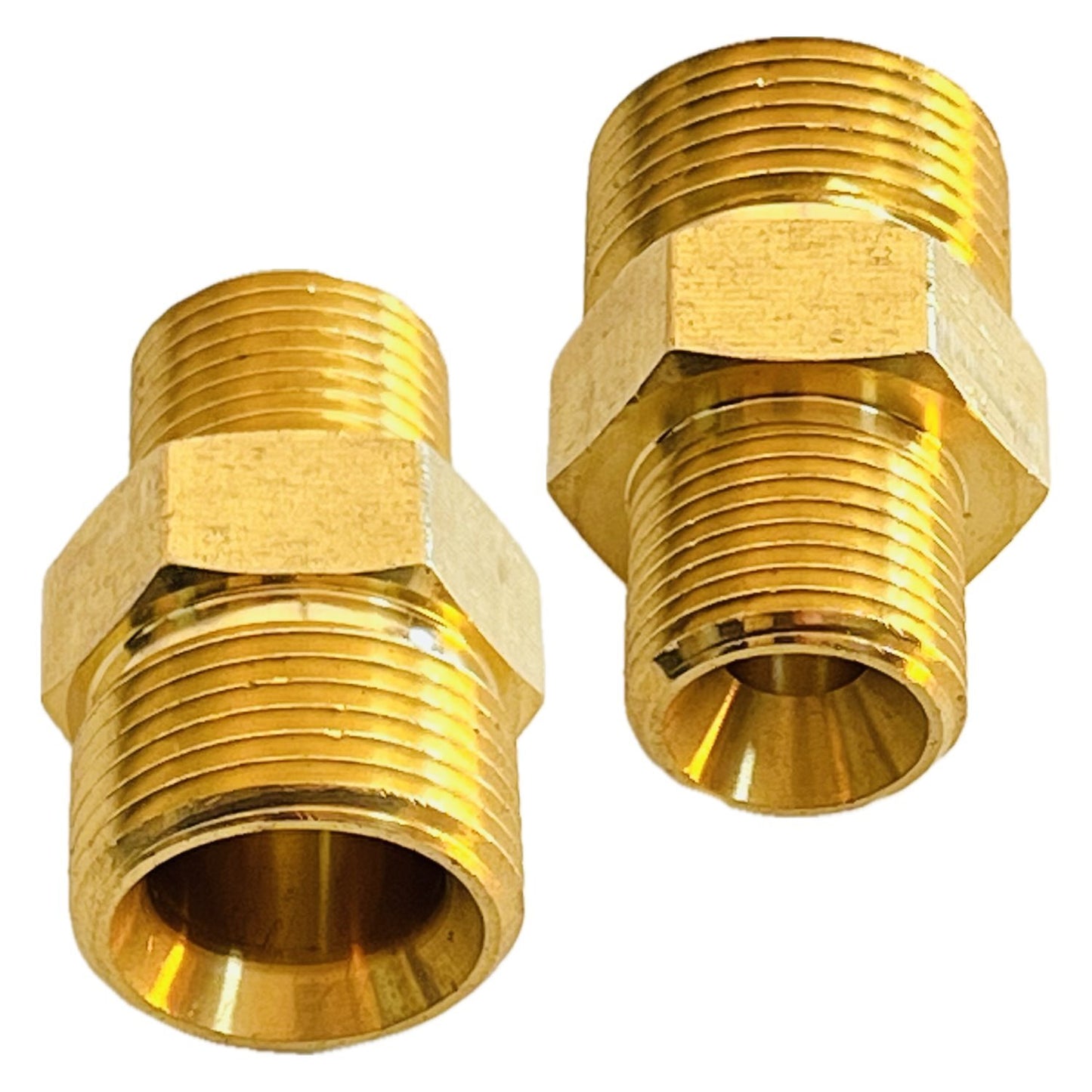 Hochdruck Adapter Gewinde Nippel M22 x1,5 AG auf 3/8"AG Verbinder HD HDS Zubehör0