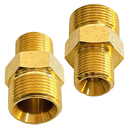 Hochdruck Adapter Gewinde Nippel M22 x1,5 AG auf 3/8"AG Verbinder HD HDS Zubehör0