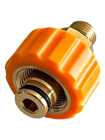 2 teilig Hochdruck Adapter TR22 IG Easy!Lock auf M22 AG Messing für Kärcher HD9