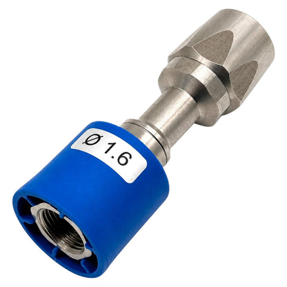Profi Schaumdüse ST 75 M18x1,5 IG Edelstahl 350 bar 100°C Luftinjektor Hochdruck1