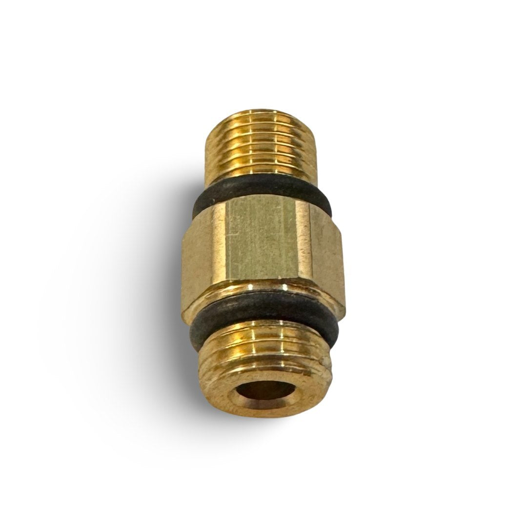 Adapter Doppelnippel Metrisch M14X1,5 x 1/4 Außengewinde Kupfer für Hochdruck1
