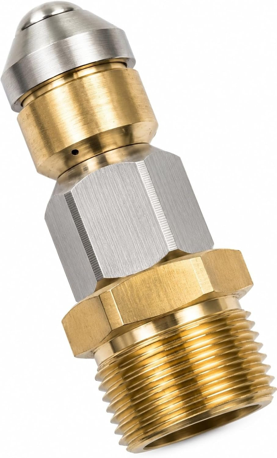 Rohrreinigungsdüse rotierend M22 x1,5 AG für Kärcher & Kränzle Hochdruckreiniger9