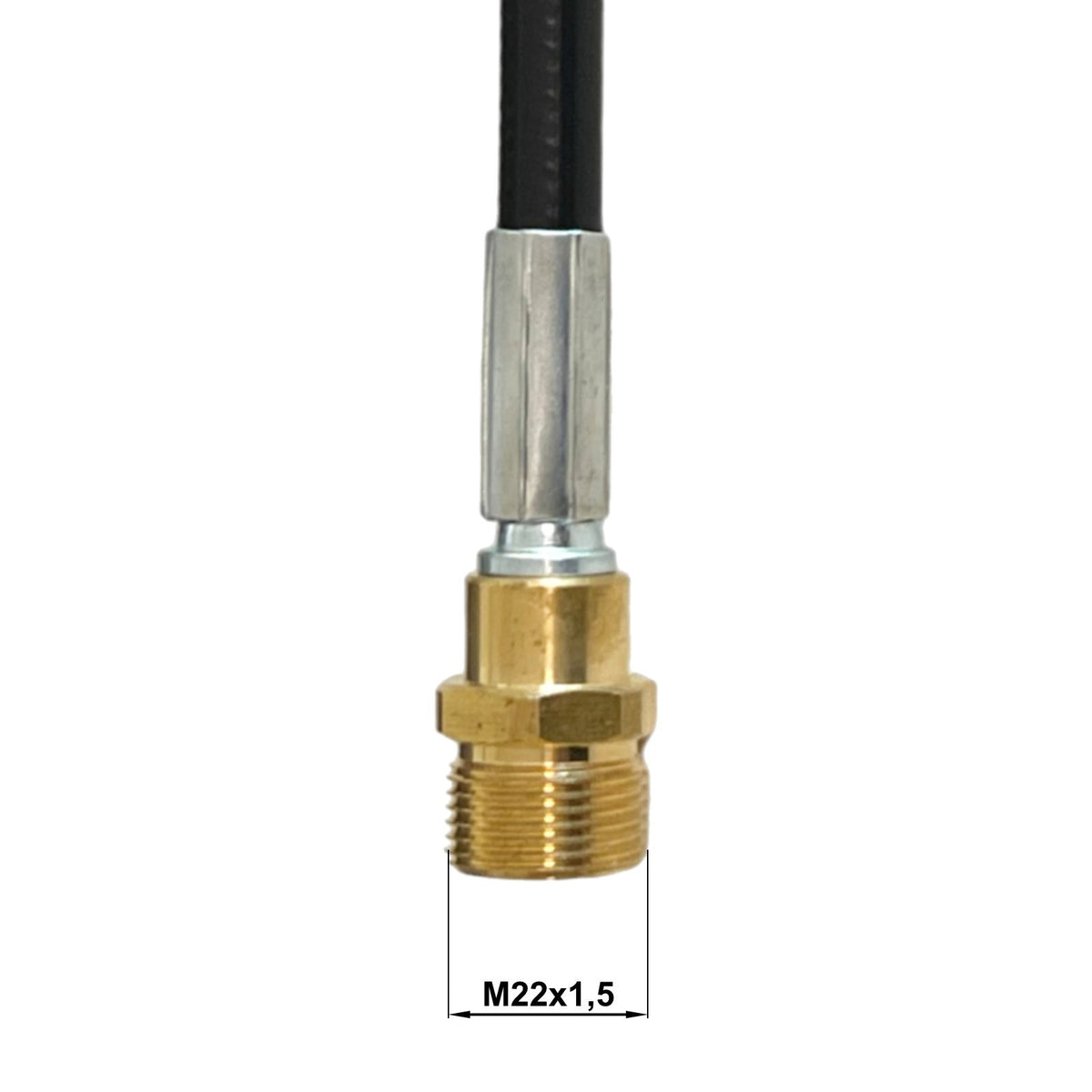 Quick Click Connect Adapter für Kärcher & Workzone Stecknippel M22 x 1,5 AG4