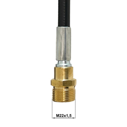 Quick Click Connect Adapter für Kärcher & Workzone Stecknippel M22 x 1,5 AG4