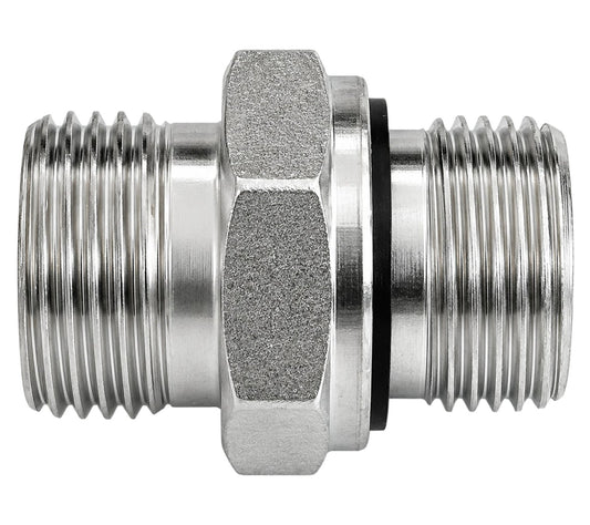 Gewindereduzierung M18 AG auf 3/8" AG Edelstahl Adapter Reduzierung mit Dichtung0