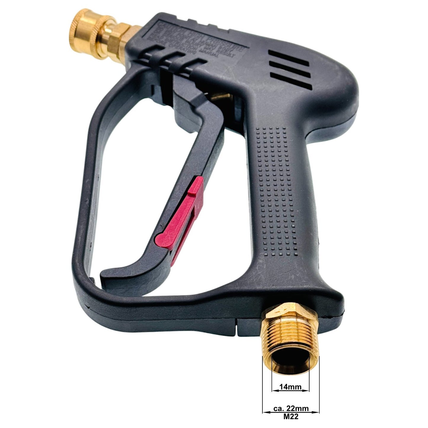 Hochdruckpistole M22 x1,5 AG für Kärcher Kränzle HD HDS Schnellkupplung 280 bar2