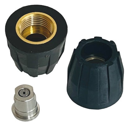 Lanze + Düse für Kärcher Kränzle Turbodüse Hochdruck M22 AG 13cm4