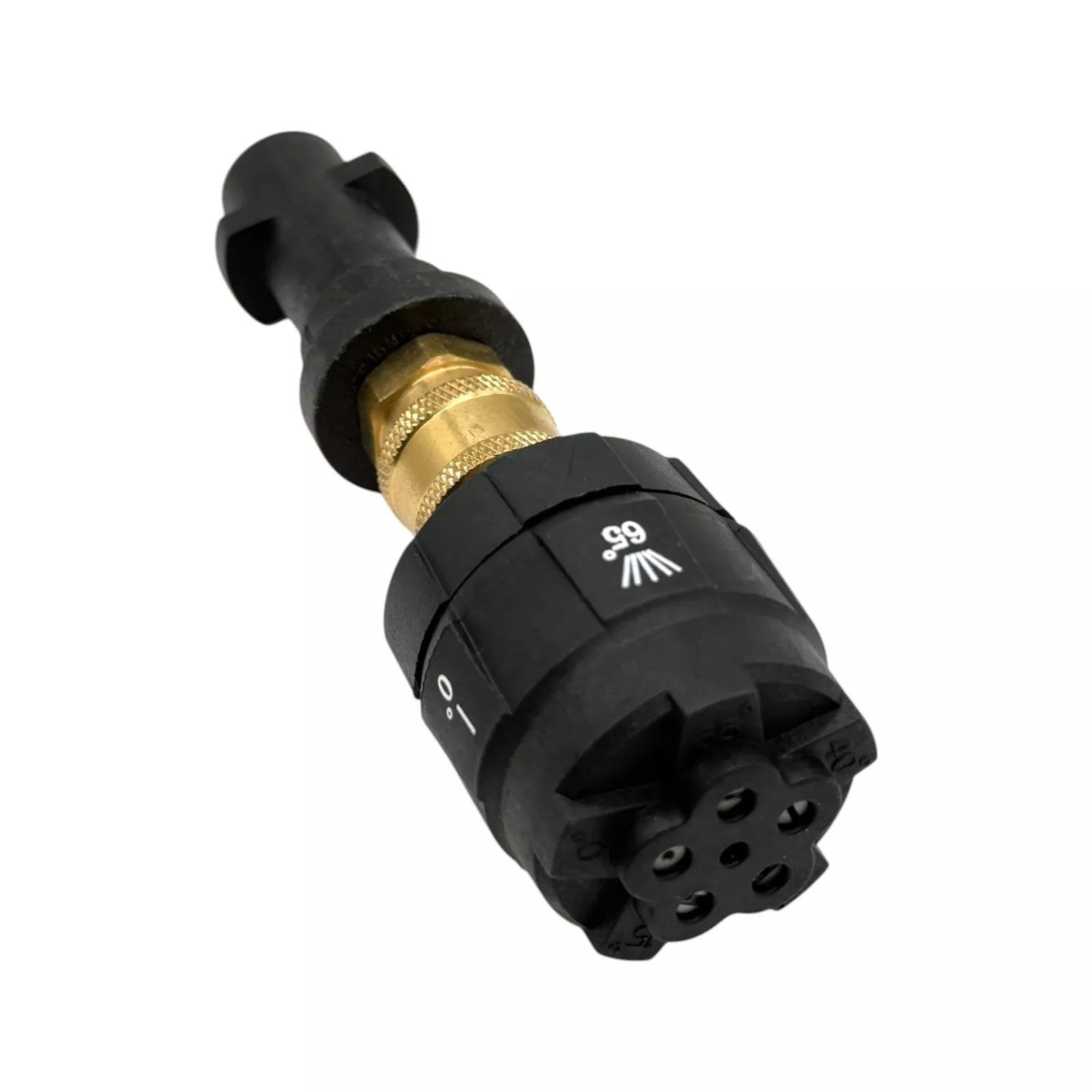 5 in 1 Turbo Düse mit 1/4" & Bajonett Adapter für Kärcher Druckwaschdüse Pistole0