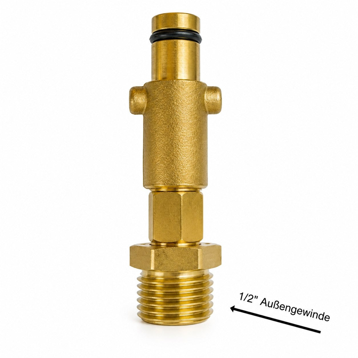 Bajonett Adapter für Nilfisk Gerni Quick 1/2" AG für Hochdruckreiniger Schaum1