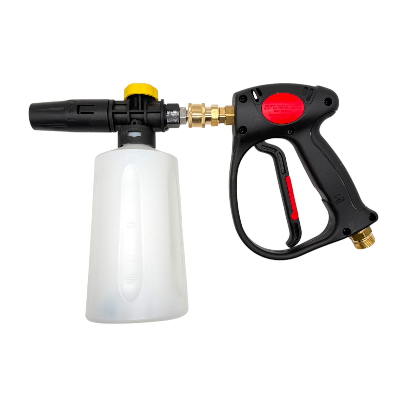 Schaumlanze Schaumkanone + Pistole 1/4 Zoll Injektor 0,7L Hochdruck Foam Lance1