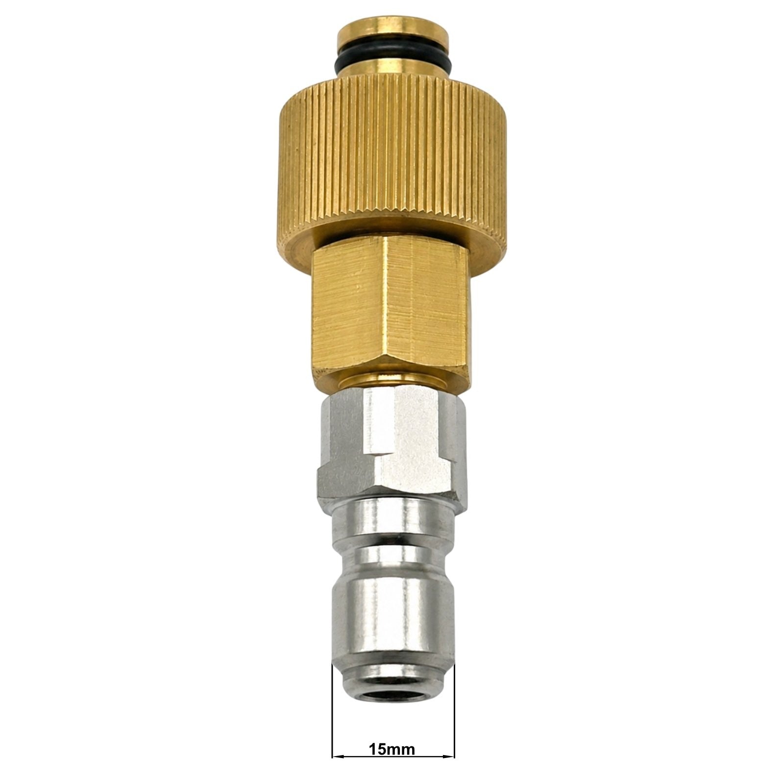Hochdruck Adapter TR22 Innengewinde EasyLock auf 3/8" Schnellkupplung Stecker2