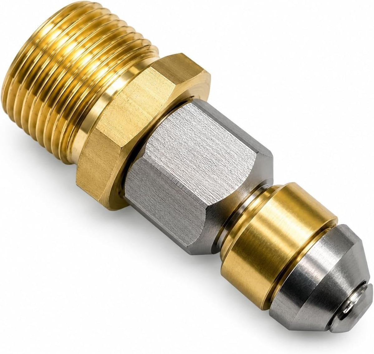 Rohrreinigungsdüse rotierend M22 x1,5 AG für Kärcher & Kränzle Hochdruckreiniger7
