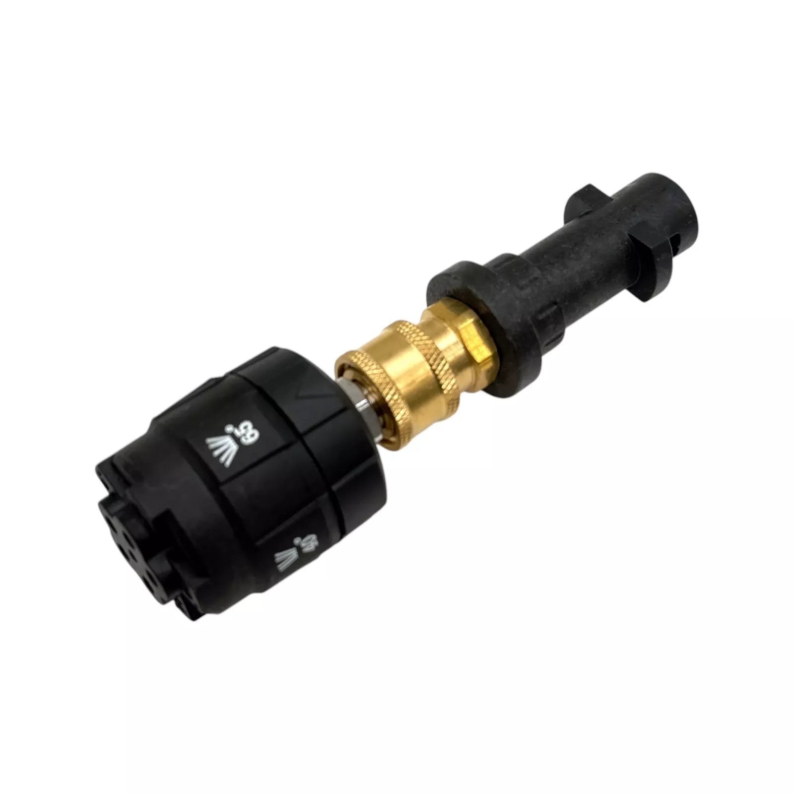 5 in 1 Turbo Düse mit 1/4" & Bajonett Adapter für Kärcher Druckwaschdüse Pistole14