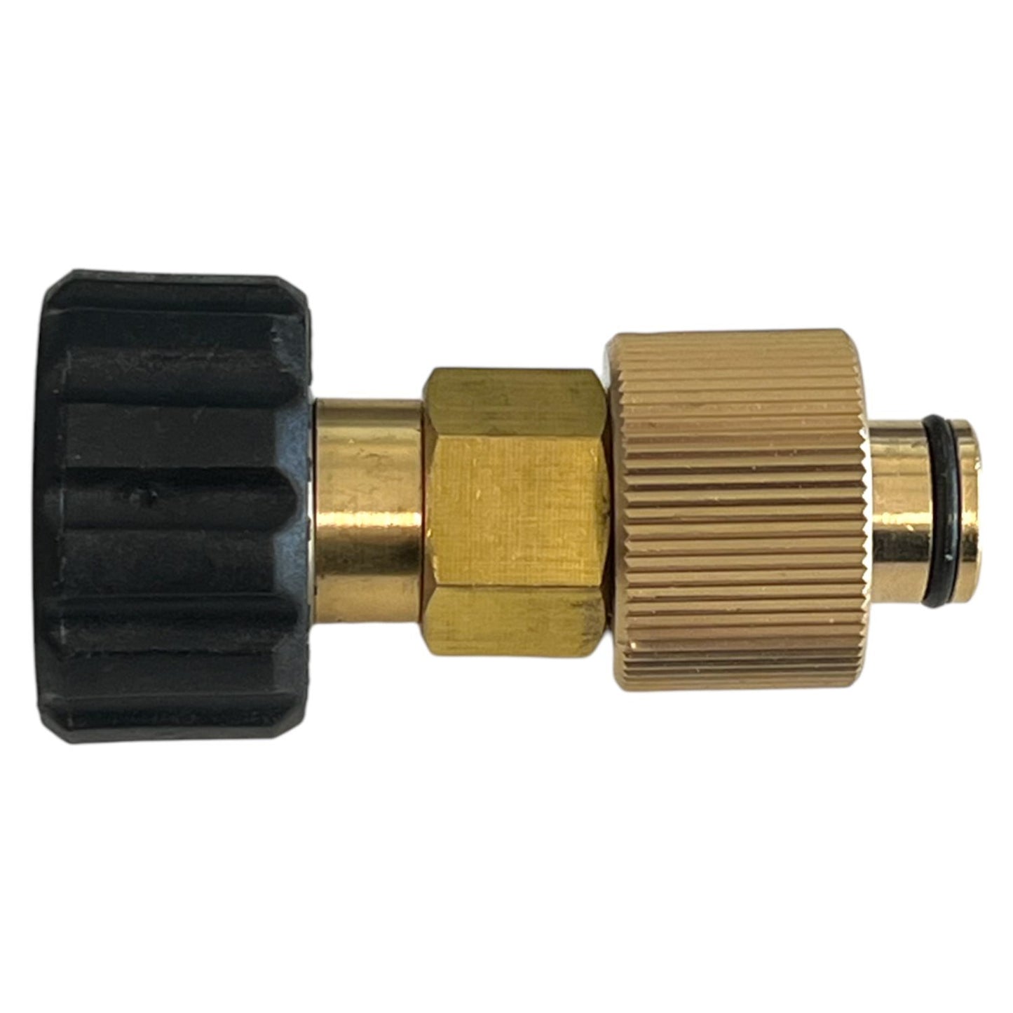 Hochdruck Adapter für Kärcher M22 x1,5 IG Handverschraubung zu TR22 IG Verbinder1
