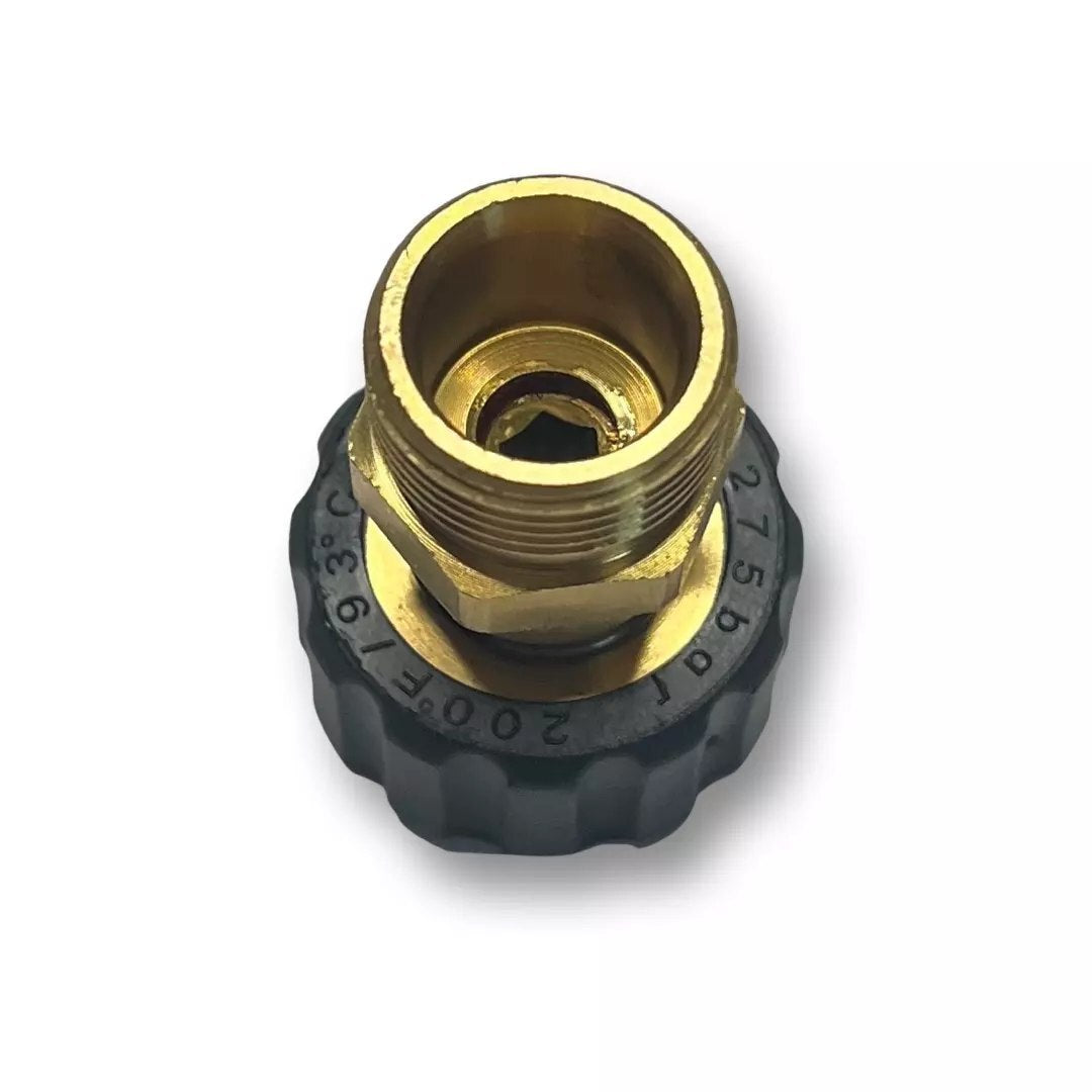 Hochdruckreiniger Adapter M22 x1,5 IG auf M22 x1,5 AG mit 14mm Dorn Verbinder9