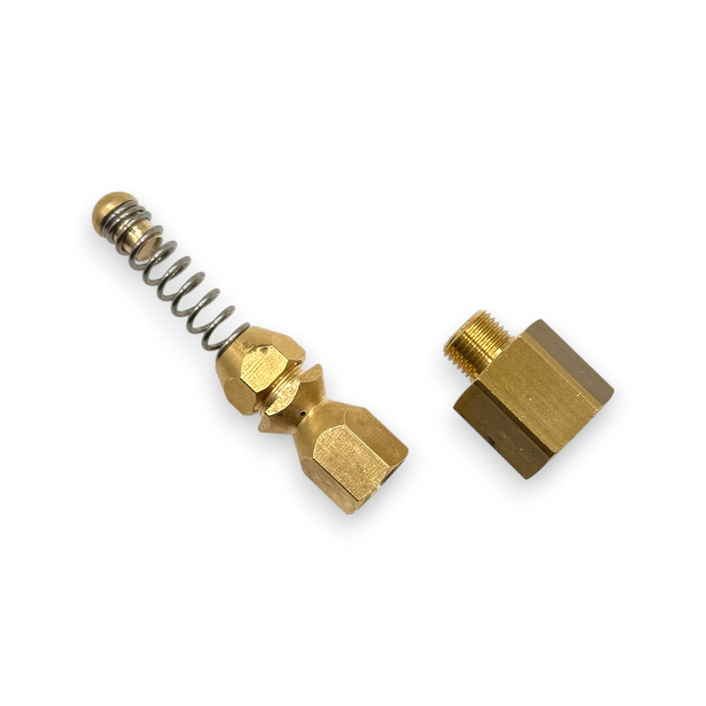 Rohrreinigungsdüse für Kärcher Kränzle 1/8" & 1/4" IG Spiral Spiraldüse Feder2