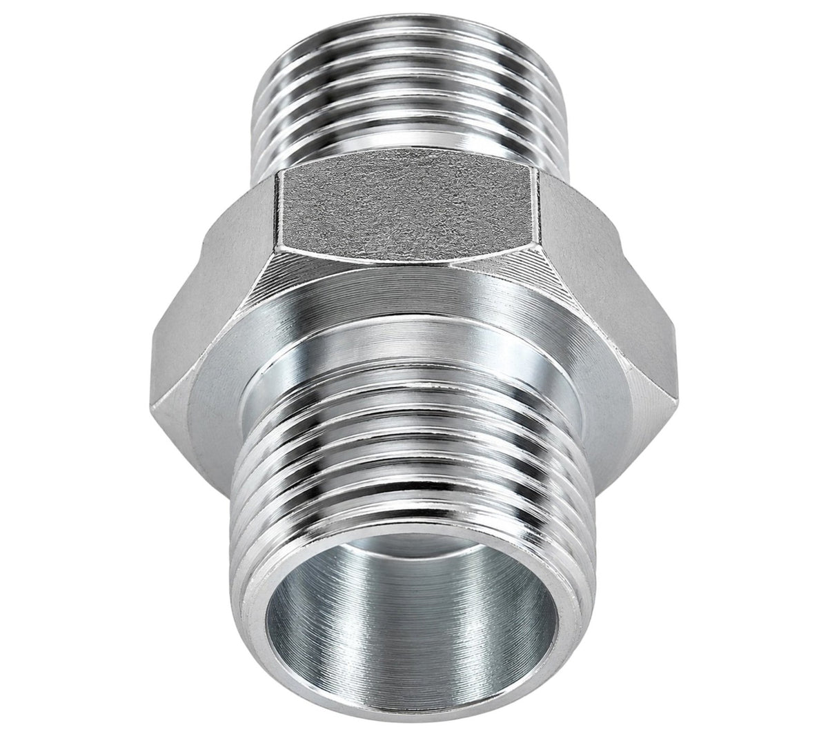 Gewindereduzierung M18 AG auf 3/8" AG Edelstahl Adapter Reduzierung mit Dichtung3
