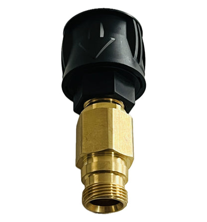 Schlauchadapter Schnellkupplung Kärcher Quick Click Connect auf TR22 AG Adapter4