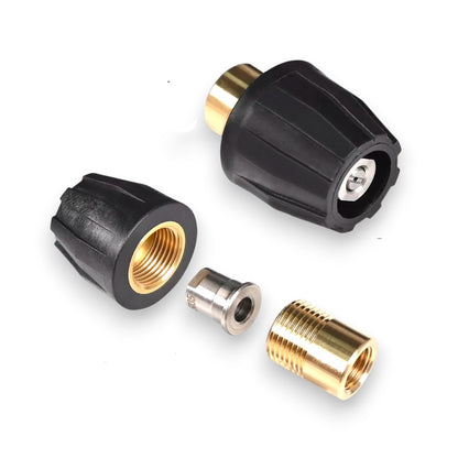 Power Düse 25° für Hochdruckreiniger Flachstrahldüse Set mit Düsenschutz G 1/4"10