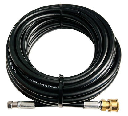 Rohrreinigungsschlauch 1/4" Schnellkupplung für Kärcher Kränzle etc. + 2x Düsen