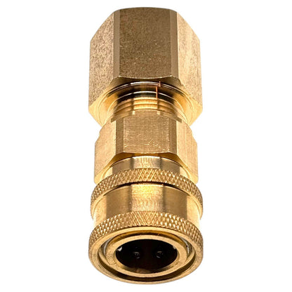 Hochdruckreiniger Schnellkupplung 3/8" Set mit TR22 AG / IG Verbinder Adapter6