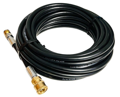 20m Rohrreinigungsschlauch 1/4" Schnellkupplung für Kärcher Kränzle etc. + Düsen