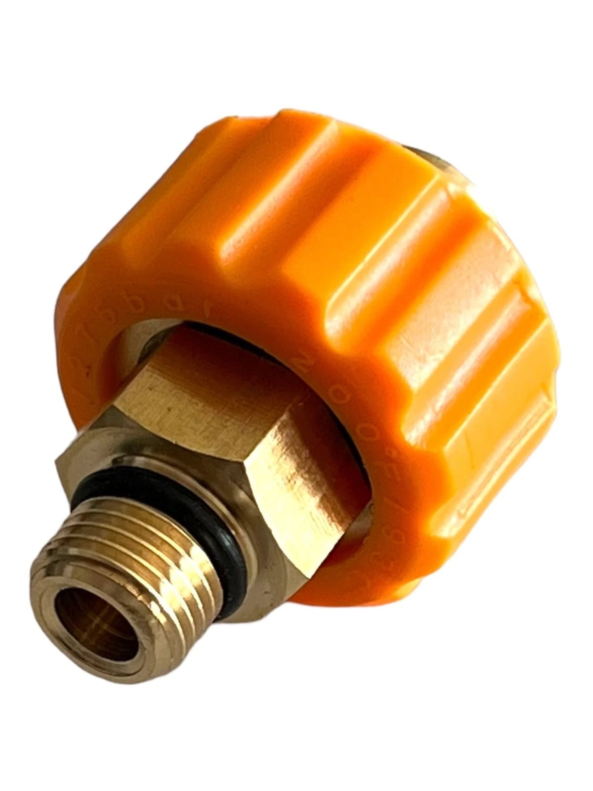 2 teilig Hochdruck Adapter TR22 IG Easy!Lock auf M22 AG Messing für Kärcher HD2