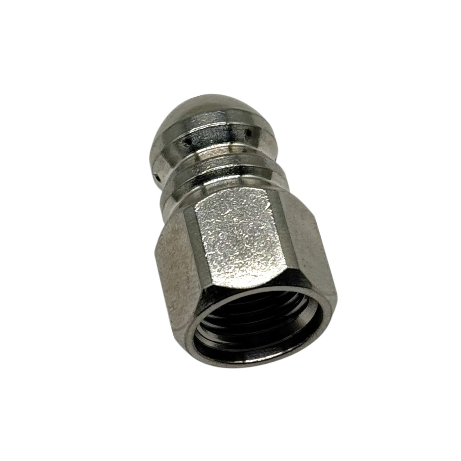 Rohrreinigungsdüse 1/4" IG 6x hinten 1x vorne Schnellkupplung AG Abflussschlauch3