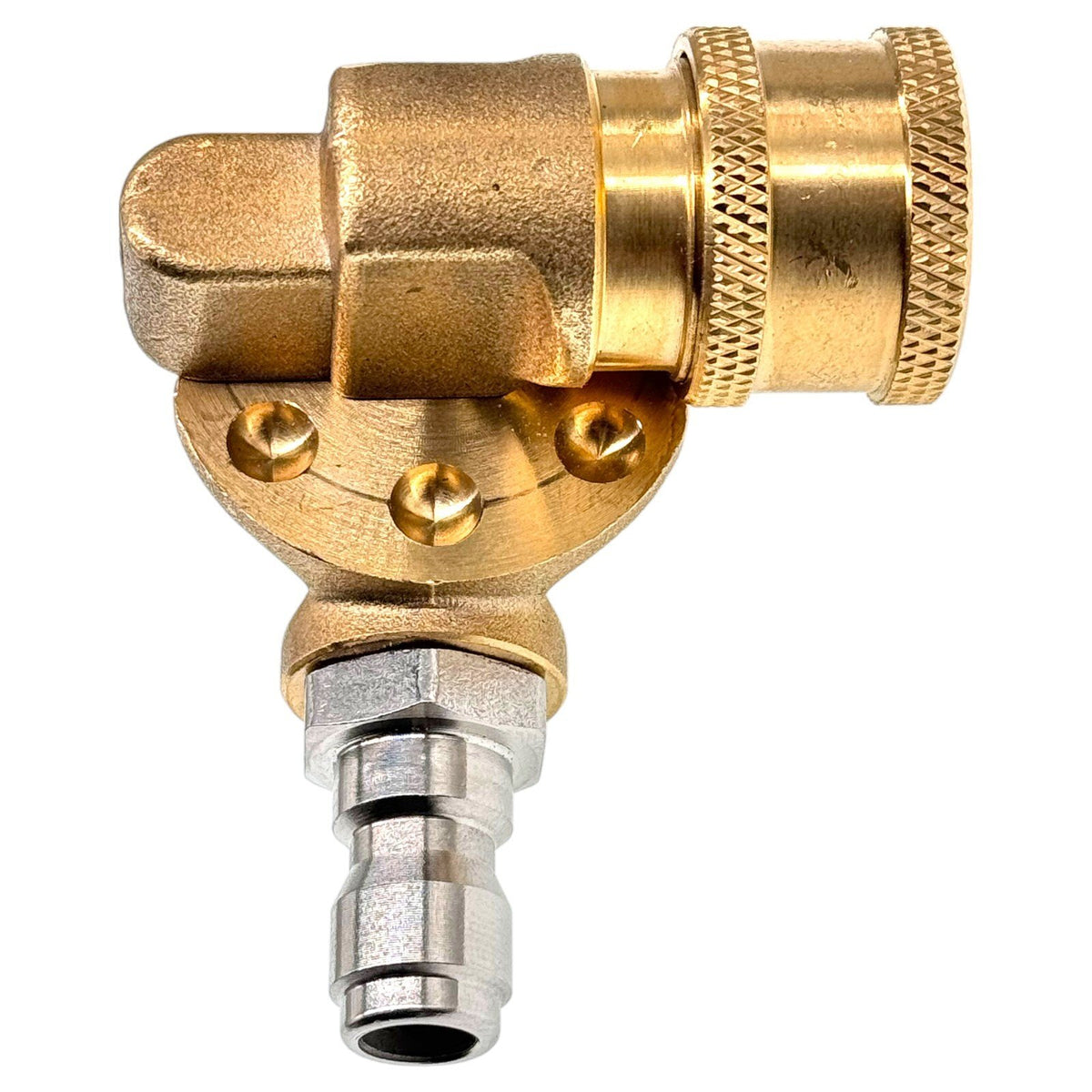 1/4" Schnellkupplung Schwenkkupplung Drehbar 180° Messing 4500 PSI HD Kupplung10
