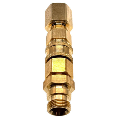 Hochdruckreiniger Schnellkupplung 3/8" Set mit TR22 AG / IG Verbinder Adapter1