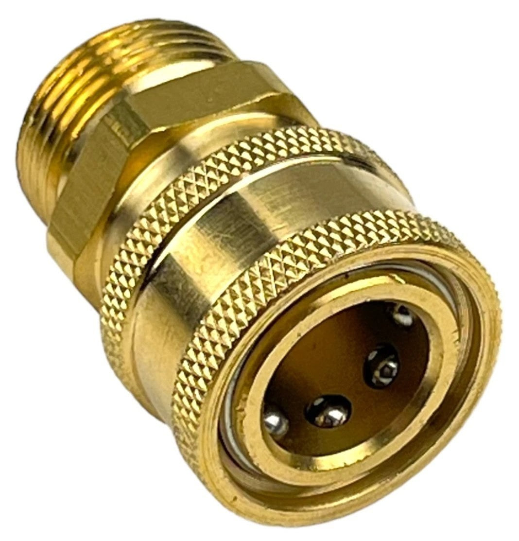 10m Hochdruckchlauch HD Reiniger mit M22 IG Schnellkupplung Adapter + Düsen Set11