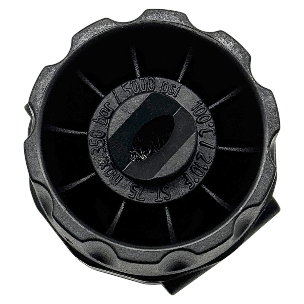 Profi Schaumdüse ST 75 1/4" IG Kunststoff 350 bar 100°C Hochdruck schwarz3