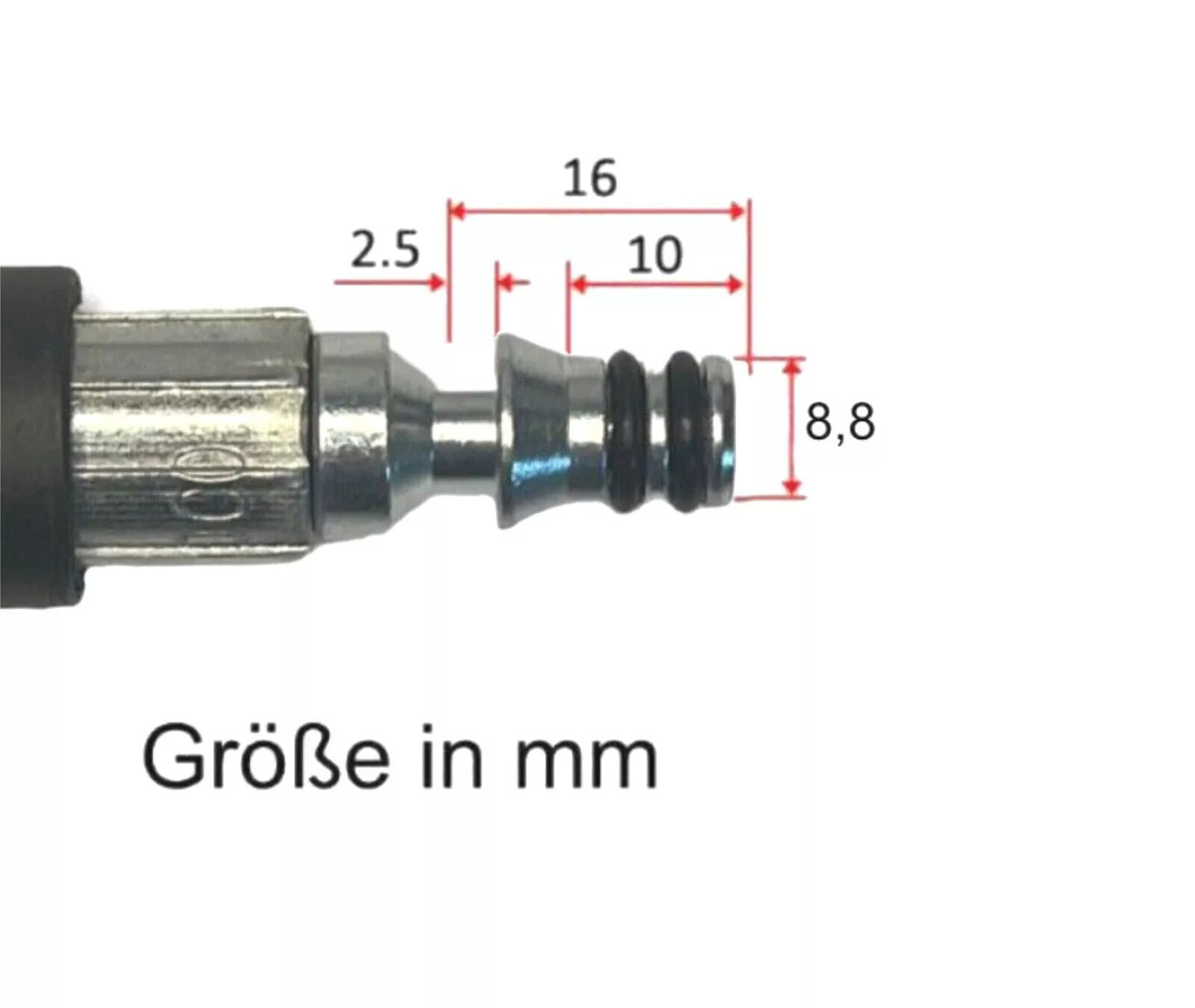 Adapter für Parkside PTL 4 B3 IAN 373934 – M14 AG auf Parkside AG – 17 cm1
