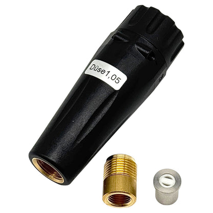 Profi Schaumdüse ST 75 1/4" IG Kunststoff 350 bar 100°C Hochdruck schwarz2