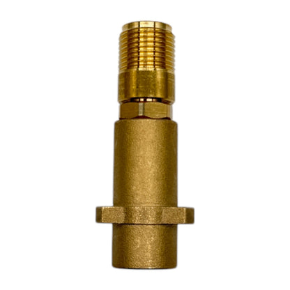 Bajonettadapter für Kärcher in Messing mit Bajonett M18 Gewinde wie 4.762 402.04